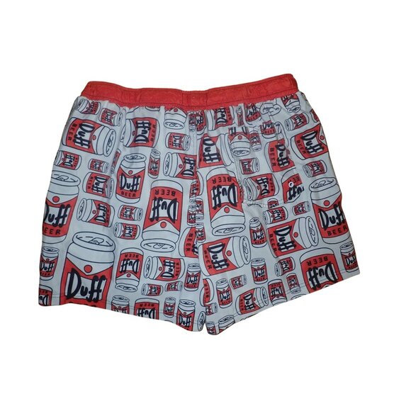 Primark DUFF Swim Trunks Mens XL Lined Casual Duff Beer Novelty - Picture 4 of 4